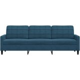  Trosjed od tkanine Plava 210 cm baršunasti | shoptok.hr