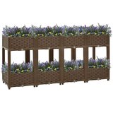  Povišena gredica 160 x 40 x 71 cm od polipropilena | shoptok.hr