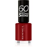 Rimmel London 60 Seconds Super Shine lak za nokte nijansa 713 Strawberry Fizz 8 ml Cijene