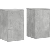  Stalci za biljke 2 kom siva boja betona 30x30x50 cm drveni | Eponuda.com