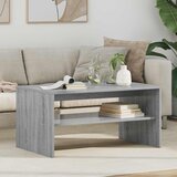  Kava Stol Siva Sonoma 80 x 50 x 40 cm Konstruirano drvo | shoptok.hr