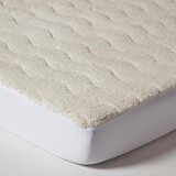 HOMESCAPES Luksuzni debel flis prešitek za vzmetnico, 90x200 cm, (20740231) | Shoptok.si
