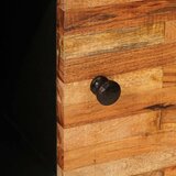  Pomoćni ormarić Smeđa 90 x 33 x 75 cm Čvrsto drvo manga | shoptok.hr