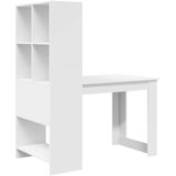  Stol s policom Bijelo 122 x 67 x 145 cm Konstruirano drvo | shoptok.hr
