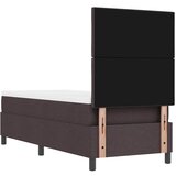  Krevet s opruga kutije Tamno smeđa 80 x 200 cm tkanina | shoptok.hr