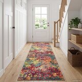  Traka za tepih LESAKA šareni 80 x 200 cm Dijamantni baršun | shoptok.hr