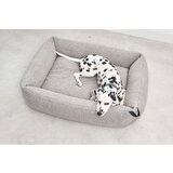 MiaCara Sivi krevet za pse od boucle tkanine 93x120 cm Senso Pebble L – | shoptok.hr