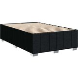 vidaXL Box spring postelja z vzmetnico črna 120x190 cm blago | Shoptok.si