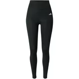 Adidas Sportske hlače 'OPT ESS' crna / bijela