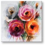  Slike na platnu cvetje 1-delna XOBCHFL017 (galerija slik lipa) | shoptok.hr
