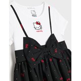 Sinsay Haljina s Ukrasnom Mašnom i Printom Hello Kitty | shoptok.hr