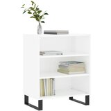  Komoda sjajna bijela 57 x 35 x 70 cm od konstruiranog drva | Shoptok.si