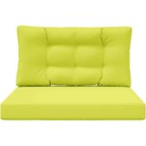  Zunanja blazina za kavč 2 pcs Zelena Poliester, (5000202456) | Shoptok.si