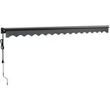  Automatska tenda na uvlačenje antracit 4,5 x 3 m | shoptok.hr