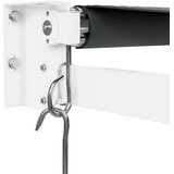 Tenda na uvlačenje antracit 3 x 2,5 m od tkanine i aluminija | shoptok.hr
