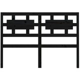  Uzglavlje za krevet crno 185 5 x 4 x 100 cm od masivne borovine | shoptok.hr