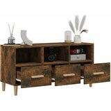  TV ormarić boja dimljenog hrasta 102x36x50 cm konstruirano drvo Smeđa | Shoptok.si
