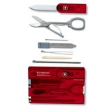 Victorinox multifunkcionalni alat Swiss Card Translucent RED | ePonuda.com