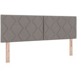 vidaXL Uzglavlje Dizajn Dijamantnih Blokova Taupe 140 cm Tkanina Cijene