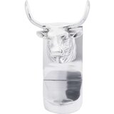 vidaXL držači za knjige u obliku bika Set od 2 Srebrna Aluminij | shoptok.hr
