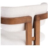 Kalune Design Bel jedilni stol z nasloni za roke Toscana – | Shoptok.si