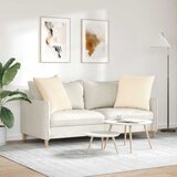  Jastučići za sofu 2 pcs Krema 60 x 60 cm Kordura tekstil | Eponuda.ba