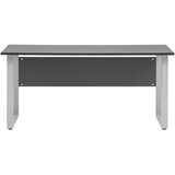 MID.YOU PISALNA MIZA kovina, leseni material antracit, barve aluminija | Shoptok.si