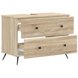  Kupaonski ormarić za sudoper BREDA Hrast sonoma 82 x 41 x 59 cm - Hrast sonoma | shoptok.hr