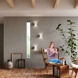  Stenska svetilka LUCA bela LED IP54, (21347379) | Shoptok.si