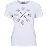 Head Dámské tričko Vision Racquet White S cene