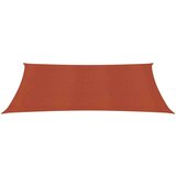  Jedro za zaštitu od sunca 160 g/m² terakota 3 5 x 5 m HDPE | shoptok.hr