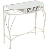  Stranska mizica v francoskem stilu iz kovine 82x39x76 cm | Shoptok.si