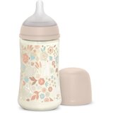 Suavinex Wonderland SX Pro Physiological Anti-Colic steklenička za dojenčke M Medium Flow 3 m+ Liberty Pink 270 ml | Shoptok.si
