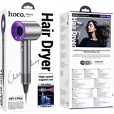 hoco. HP11 Plus Purple Fen za kosu sa negativnim jonima, 1600W | ePonuda.com