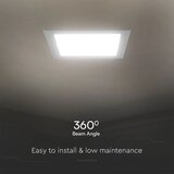  led ugradno svetlo sa samsung čipom LED/6W/230V 6500K 12x12 cm bela | Eponuda.com