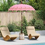 vidaXL balineški parasol ružičasta 180-190 cm pamuk, solidno drvo Cijene