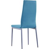 vidaXL Jedilna garnitura 5-delna modra | Shoptok.si