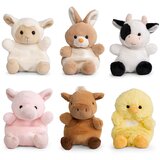 Pliš Animal Snugglie Farm – životinjice za djecu Zec | shoptok.hr