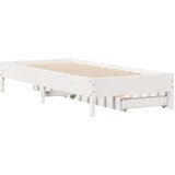vidaXL Okvir kreveta bez madraca bijeli 100x200 cm konstruirano drvo | shoptok.hr