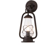 Elstead Lighting Elstead Miners Zunanja stenska svetilka z 1 lučjo, stara bronasta, IP44, E14, (22100005) | Shoptok.si