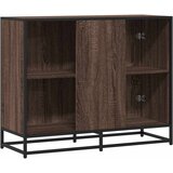  Komoda smeđi hrast 94x35x76 cm izrađeno drvo | shoptok.hr