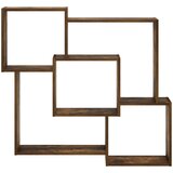  Zidna polica Dimljeni hrast 98 x 17 x 91 cm Prerađeno drvo | shoptok.hr