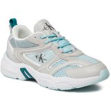 Calvin Klein Jeans Superge Retro Tennis Su-Mesh Wn YW0YW00891 Blue Glass/Fanfare/Oyster Mushroom 0H8 | Shoptok.si