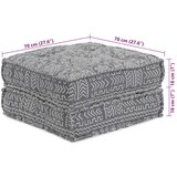  Modularni Pouf Svijetlosiva 70x70x36 Tkanina | shoptok.hr
