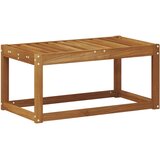  Vanjska klupa Prirodna 79 x 43 x 37 cm Čvrsto drvo akacije - Prirodna 80 cm Otvoreno područje nogu | shoptok.hr