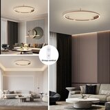  Immax NEO 07326-80C-LED prigušiva stropna LED svetiljka FINO LED/55W/230V 80 cm Tuya ružičasto zlato + daljinski upravljač | Eponuda.com