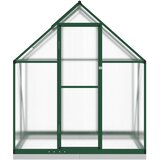  Staklenik s okvirom zeleni 169 x 114 x 202 cm aluminijski | Eponuda.ba