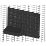 Axelent Univerzalni zabojček QUICK ON, DxŠxV 293 x 100 x 99 mm, intenzivno črna | Shoptok.si