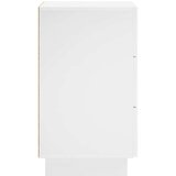  Noćni ormar 2 pcs Bijela visokog sjaja 33,5 x 34,5 x 60 cm | shoptok.hr