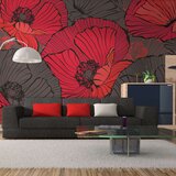  Tapeta - Pleated poppies 450x270 Cijene